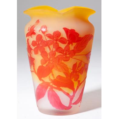 galle-cherry-blossom-cameo-glass-vase