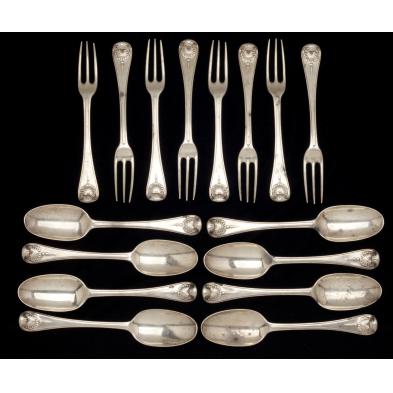 george-iii-silver-hanoverian-shell-end-flatware