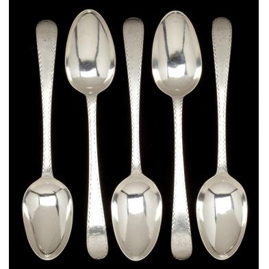 five-georgian-silver-spoons