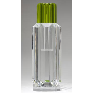 ettore-sottsass-uttu-olivine-vase-baccarat