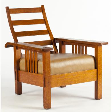 brooks-style-mission-oak-morris-chair