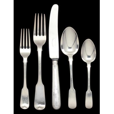 georgian-silver-assembled-flatware-set