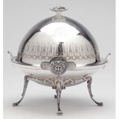 gorham-medallion-coin-silver-butter-dish