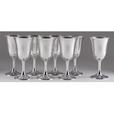 set-of-eight-sterling-silver-goblets-by-wallace