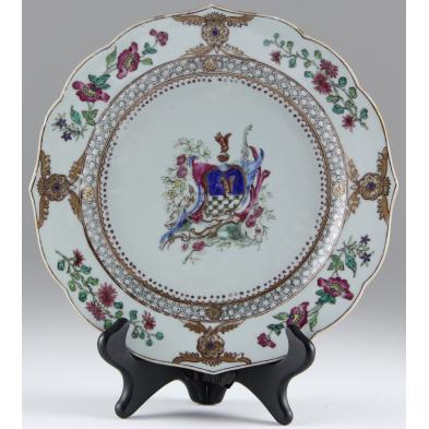 chinese-export-porcelain-armorial-plate