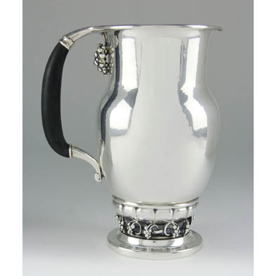 danish-silver-water-pitcher-by-georg-jensen