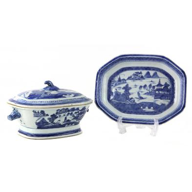 chinese-canton-tureen-and-underplate