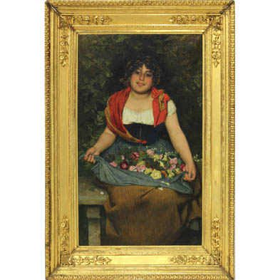 gaetano-bellei-it-1857-1922-the-flower-seller