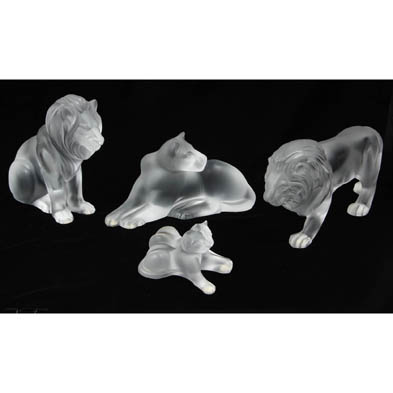 lalique-lion-sculpture-grouping