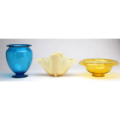 three-pieces-of-carder-steuben-glass