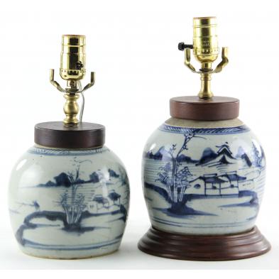 two-chinese-ginger-jars-as-table-lamps