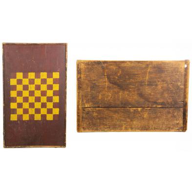 american-painted-game-board-and-wooden-panel