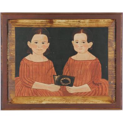 folk-art-portrait-of-twin-school-girls