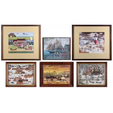 charles-wysocki-am-b-1928-six-prints