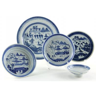 group-of-chinese-canton-tableware