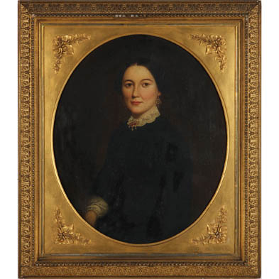 american-school-portrait-of-a-young-woman