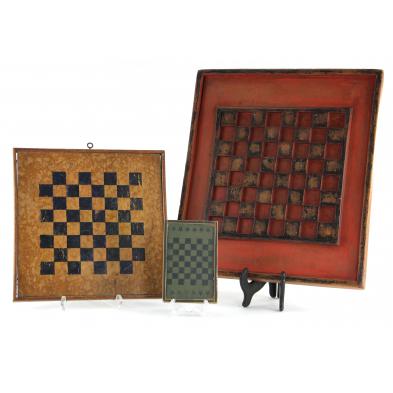 two-american-painted-game-boards
