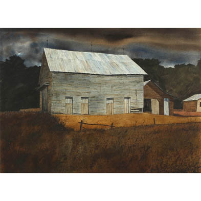 robert-b-dance-nc-b-1934-weathered-barn