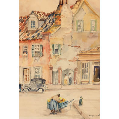 alfred-hutty-sc-1877-1954-calhoun-street