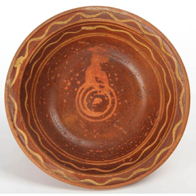 american-slip-decorated-redware-bowl