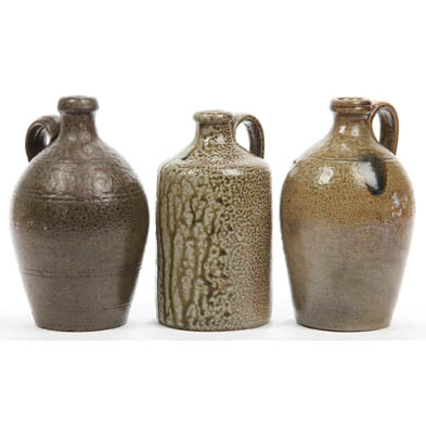 three-nc-pottery-quart-size-jugs