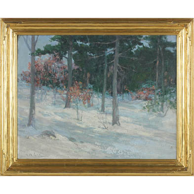 laura-w-luce-pa-1845-1942-snowy-wood