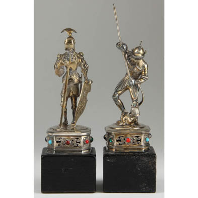 pair-of-german-sterling-silver-knights