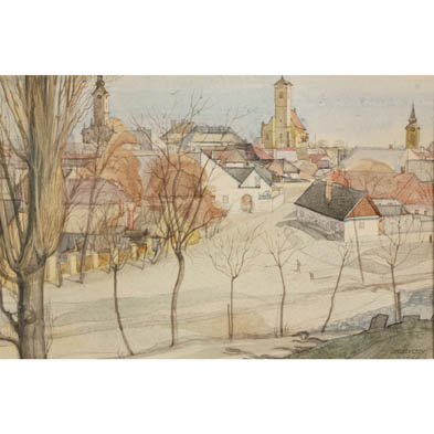 gyorgy-leszkovszky-russian-b-1891-city-scene