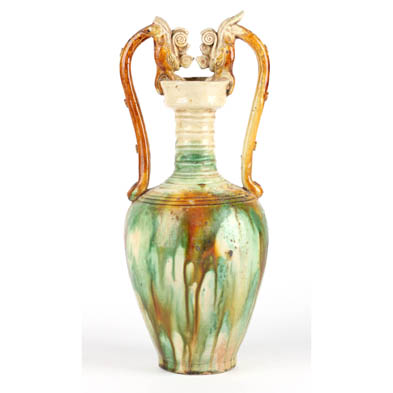 chinese-sancai-glazed-amphora