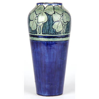 early-newcomb-college-baluster-vase