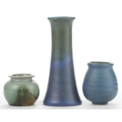 three-newcomb-college-bud-vases