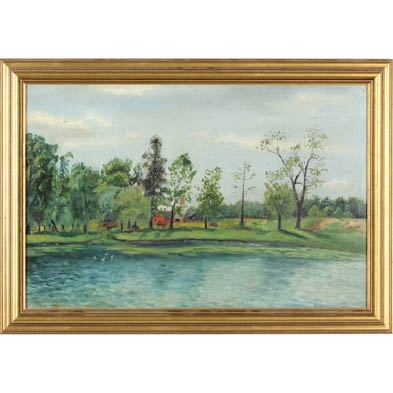 bruce-dunstan-va-1899-1980-byrd-park-lake