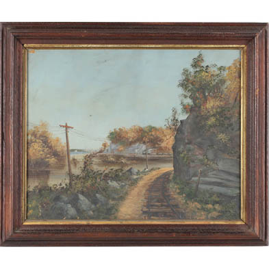 american-school-painting-of-a-railroad-line