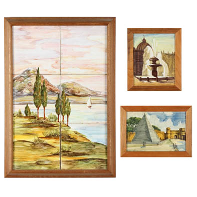 three-framed-paintings-on-tile