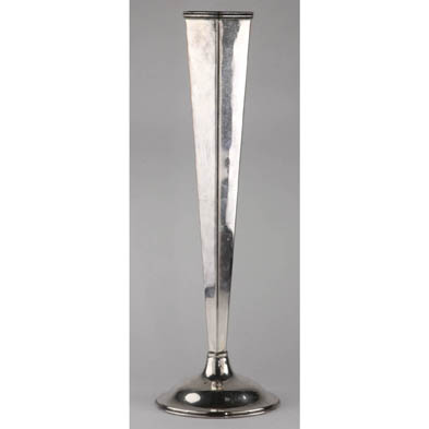 monumental-silverplate-trumpet-vase