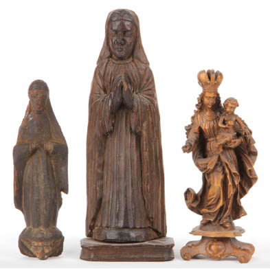 three-carved-wood-figures-of-the-madonna