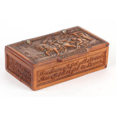 german-carved-wood-snuff-box
