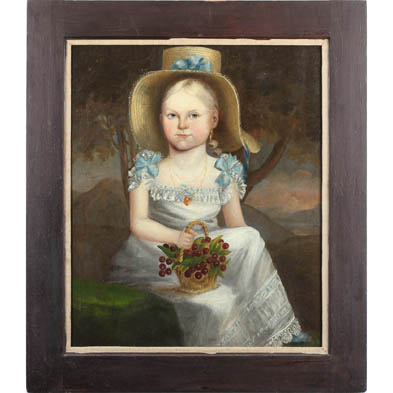 american-school-portrait-of-a-young-girl