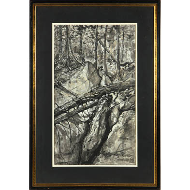 philip-moose-nc-1921-2001-forest-interior
