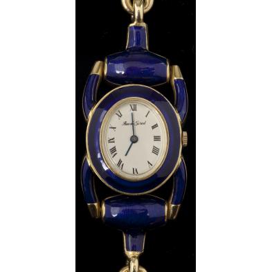 lady-s-gold-and-enamel-wristwatch-bueche-girod