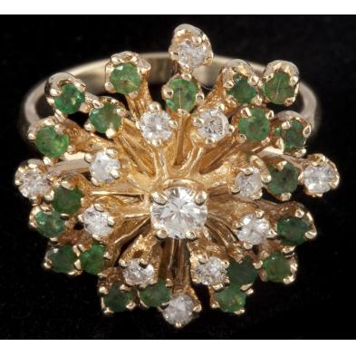 emerald-and-diamond-cocktail-ring