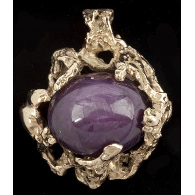 purple-star-sapphire-pendant