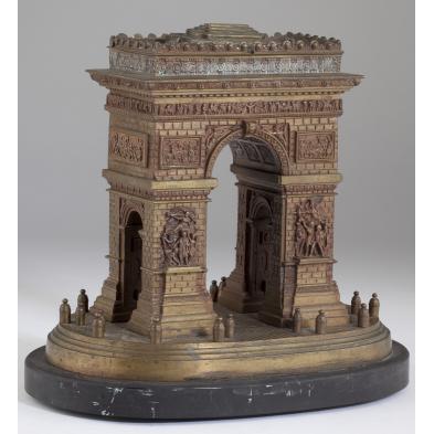 french-bronze-model-of-the-arc-de-triomphe