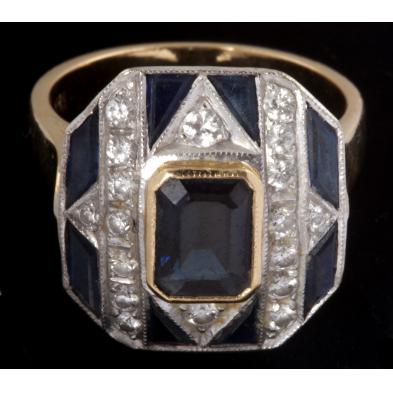 art-deco-style-sapphire-and-diamond-ring