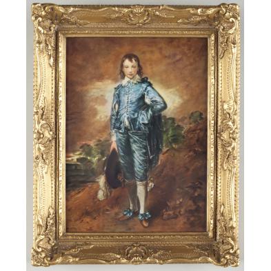 bavarian-porcelain-plaque-of-blue-boy