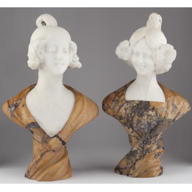 pair-of-art-nouveau-composition-busts