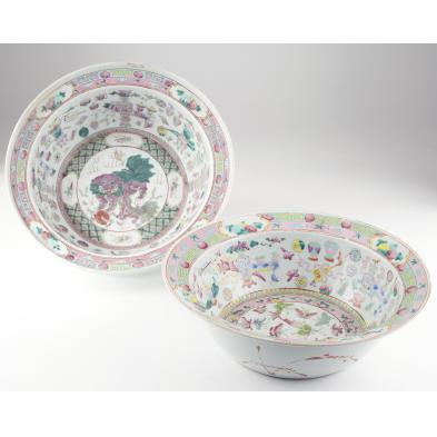 two-chinese-export-famille-rose-basins