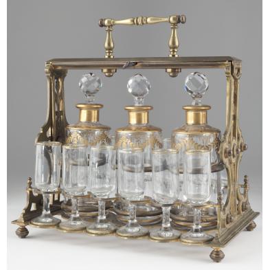 baccarat-crystal-decanter-set-in-tantalus