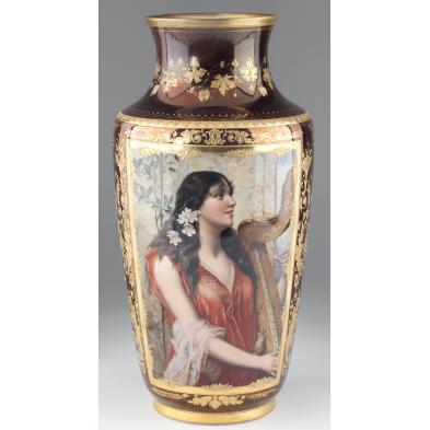 royal-vienna-porcelain-portrait-vase-signed