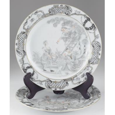 pair-of-chinese-export-porcelain-plates